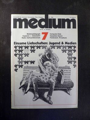 Medium - Zeitschrift für Fernsehen, Film - 7/1985 - Jugend + Medien