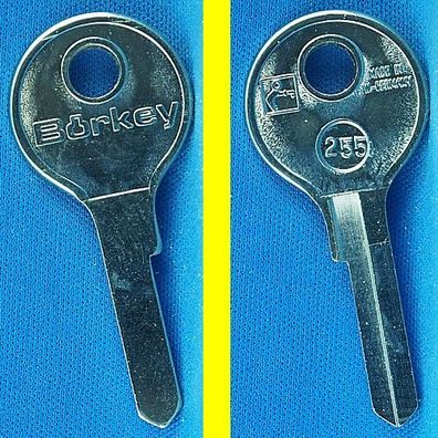 Schlüsselrohling Börkey 255 für Basco, GM, Hund / Amerikanische Fahrzeuge, Lambretta