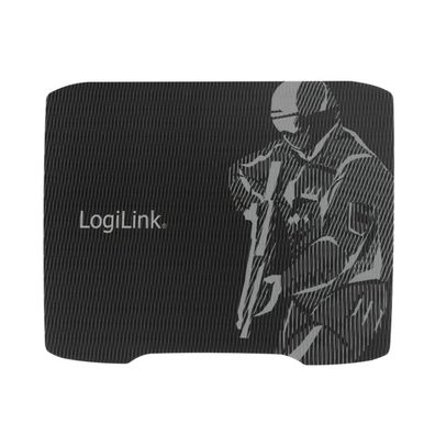 LogiLink XL Gaming Mauspad Bedruckung Mousepad Gamer Mouse Maus Pad Extra Dünn