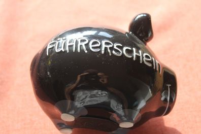 Sparschwein, Keramik, , KCG: Führerschein