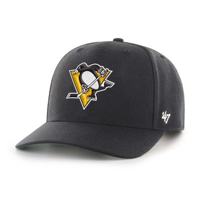 NHL Pittsburgh Penguins Cap Basecap Baseballcap MVP DP schwarz 194602375496 Kappe