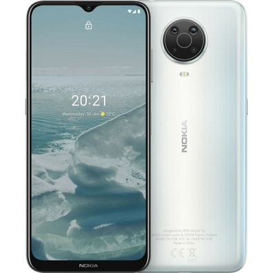 Nokia G20 64GB Glacier NEU Dual SIM 6,5" Android Handy Smartphone 4GB RAM OVP
