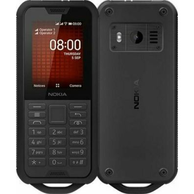 Nokia 800 Tough 4GB Schwarz NEU Dual SIM 2,4" KaiOS Handy Smartphone OVP