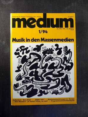 Medium - Zeitschrift für Fernsehen, Film - 1/1994 - Musik in die Massenmedien