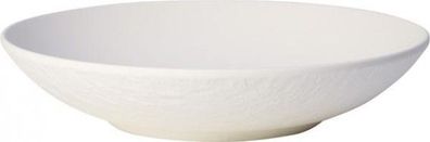 Villeroy & Boch Manufacture Rock Blanc Schale flach 23,5cm