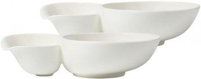 Villeroy & Boch Soup Passion Suppenschale groß Set 2 Stück je 27,5x17,3x6,8cm