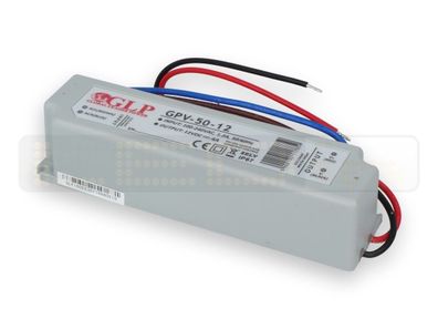 LED Trafo 48W 4A 12V Netzteil IP67 Wasserdicht Transformator für LED Streifen