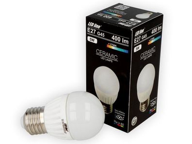 LED E27 G45 Leuchtmittel 7W 630 Lumen Ceramic Lampe Leuchte Kugel Glühbirne 2700K ...