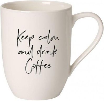 Villeroy & Boch Statement Mugs "Keep calm and drink Coffee" 340ml