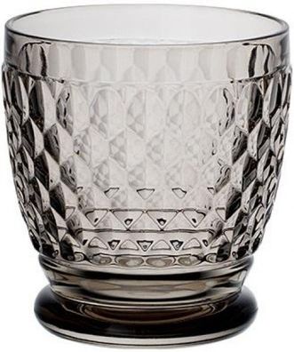 Villeroy & Boch Boston coloured Becher / Wasserglas / Cocktailglas smoke 10cm 330ml
