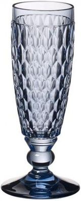 Villeroy & Boch Boston coloured Sektglas blue 16,3cm 150ml