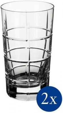 Villeroy & Boch Ardmore Club Longdrink Becher Set 2tlg. je 13,5cm 350ml