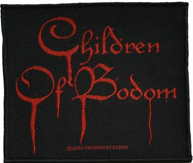 Children Of Bodom Blood Logo Aufnäher Patch offizielles Merch