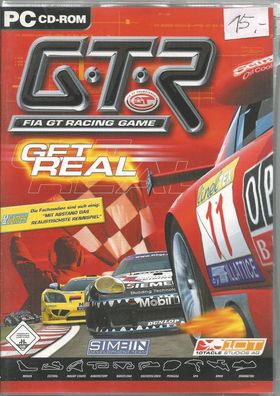 GTR FIA GT Racing Game (PC, 2004, DVD-Box) sehr guter Zustand - Rarität