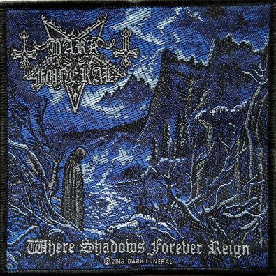 Dark Funeral Where Shadows Forever Reign Aufnäher Patch offizielles Merch