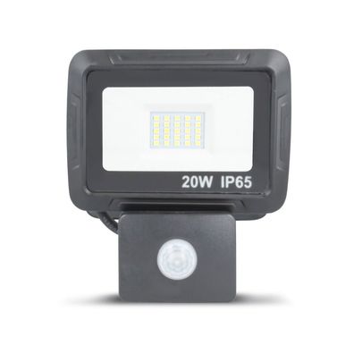 LED SMD Fluter Flutlicht 20W 1600lm Bewegungsmelder Außenstrahler IP65 Neutralweiß