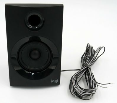 1x Logitech Z607 Ersatz-Lautsprecher, Speaker, Box, "Kabel schwarz/ weiß"