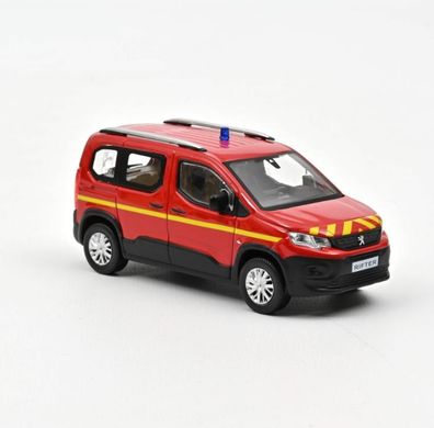 Norev 479069 - Peugeot Rifter 2019 - Pompiers. 1:43