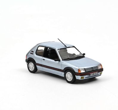Norev 471723 - Peugeot 205 GTi 1.6 1988 - Topaze Blue. 1:43