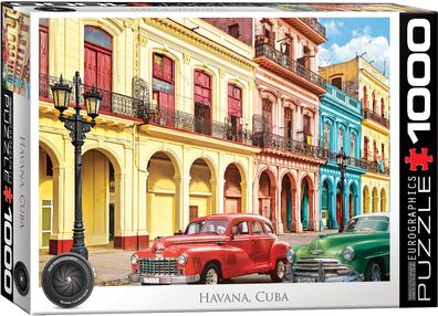 Eurographics 6000-5516 Havana, Cuba 1000 Teile Puzzle
