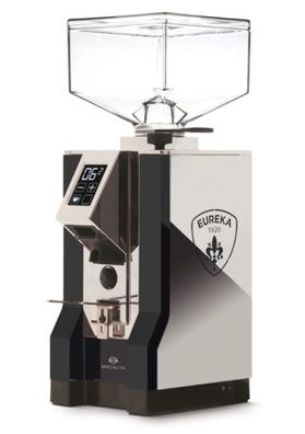 Eureka New Mignon Specialita Espressomühle 55mm 2er Digitaltimer * Schwarz Chrom * 17