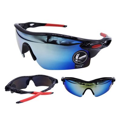 Sport Sonnenbrille Radfahrerbrille Sportbrille Rennrad Triathlon Brille X1 rot 
