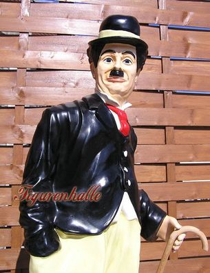 Charles Chaplin Dekofigur Legende Figur Statue Skulptur Shabby Chic groß