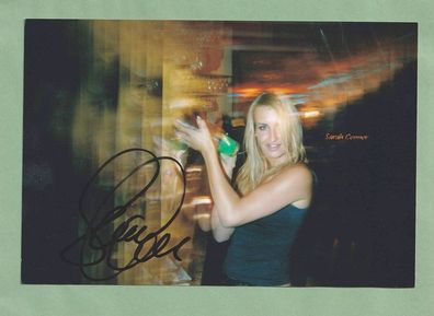 Sarah Connor (deutsche Pop- und Soulsängerin ) - persönlich signieres 18 x13cm Foto