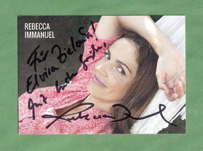 Rebecca Immanuel (deutsche Schauspielerin ) - persönlich signiert (4)