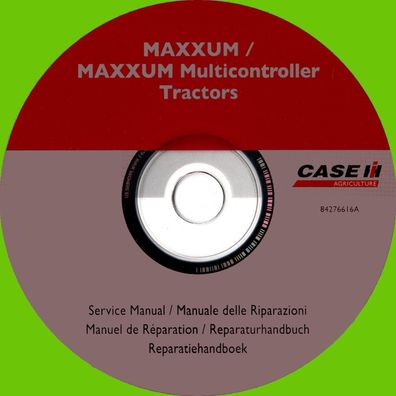 Reparaturhandbuch CASE Traktoren MAXXUM 100,115,120,125,130,140 Multicontroller
