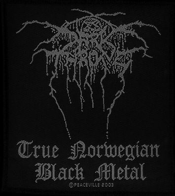 Darkthrone True Norwegian Black Metal Aufnäher Patch