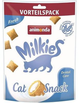 animonda - milkies ¦ Knusperkissen - Fresh - Dental Care - 4 x 120g (Vorteilspack)...
