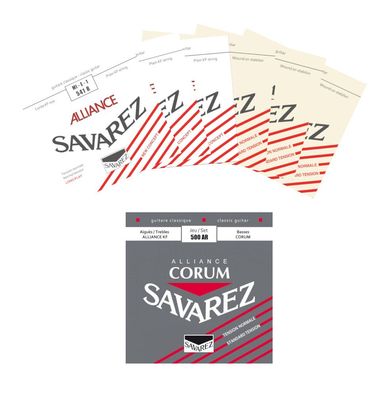 Savarez 500AR Alliance Corum - standard tension - Satz oder Einzelsaiten