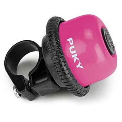 Puky G 20 - Pink - Drehring-Klingel für PUKY Laufrad/ Scooter, Lenker Ø 20mm