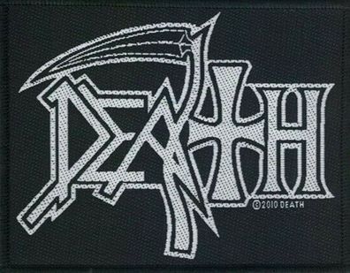 Death Logo Aufnäher Patch Offizielles Merchandise!