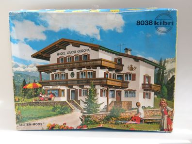 Kibri 8038 - Hotel Garni Europa - Sexten-Moos - HO - 1:87 - Originalverpackung