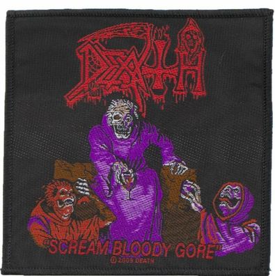 Death Scream Bloody Gore Aufnäher Patch