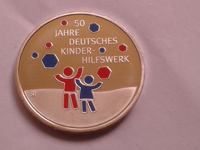 20 euro 2022 50 Jahre deutsches Kinderhilfswerk 925er Sterlingsilber