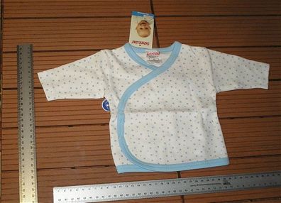 Baby Shirt Hemd Schnitzler Playshoes GmbH 117 weiß blau 44 800204 4010952410556