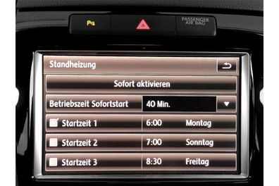 Nachrüstset Standheizung für VW Touareg 7P