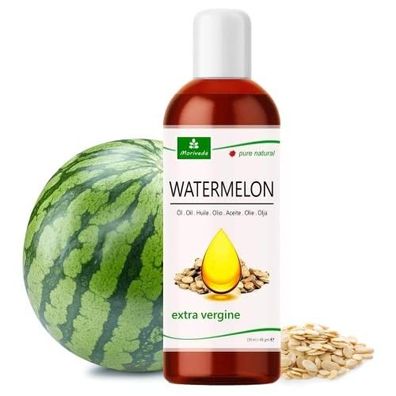 MoriVeda® Wassermelonen Kernöl für Salate, Dressings, Haar-und Haut 100ml