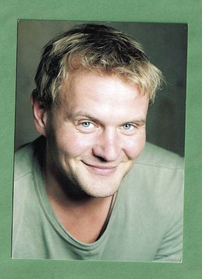 Devid Striesow (deutscher Schauspieler - Tatort) - Autogrammkarte