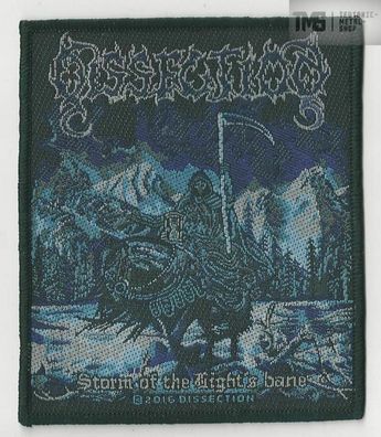 Dissection Storm Of The Lights Bane Aufnäher Patch-NEU & Official!