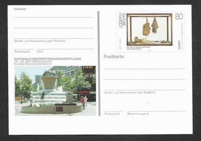 Ganzsache BRD Sonderpostkarte Naposta ´93 Dortmund postfrisch Pso 30