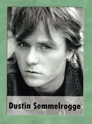 Dustin Semmelrogge (deutscher Schauspieler ) - Autogrammkarte