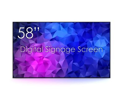SWEDX SDS58K8-01 Digital Signage Display 148 cm (58 Zoll) Ultra HD 4K 24/7