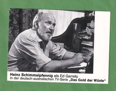 Heinz Schimmelpfennig (Schauspieler - 2010 verstorben) - Autogrammkarte