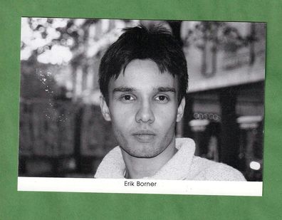 Erik Borner (deutscher Schauspieler ) - Autogrammkarte