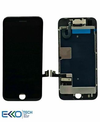 iPhone 8 / SE 2020 Display mit Original Retina LCD Komplett Vormontiert Black