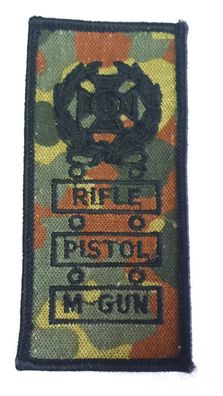 US Schießabzeichen Patch Rifle Pistol M-Gun